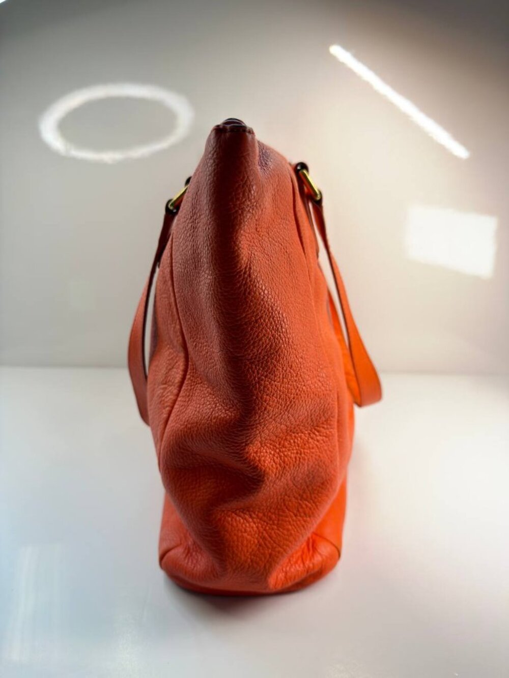 Marc Jacobs Leather Tote Bag – Orange - Picture 4 of 14